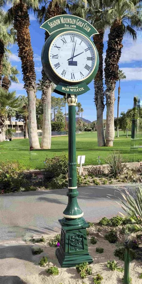 rolex golf clocks